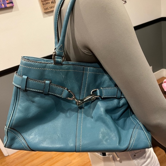 Vintage Coach leather satchel - Picture 13 of 15